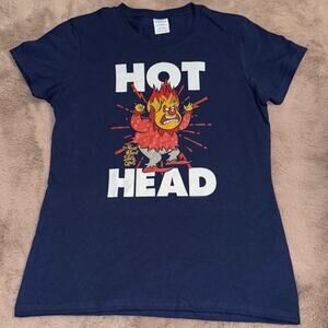 HOT HEAD “A Year Without a Santa Claus“ Blue T-shirt Size Small NWOT